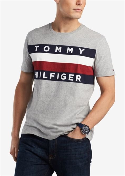 tommy hilfiger mens t shirts|tommy hilfiger shirts men's sale.